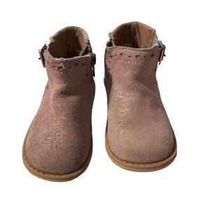 Stride Rite Sparkly Pink Star Boots